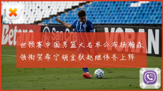 世预赛中国男篮大名单公布杨瀚森领衔贺希宁胡金秋赵继伟齐上阵